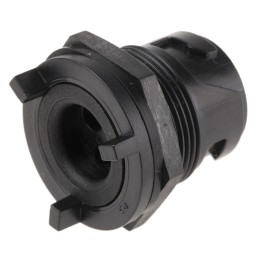 1 pcs - Bulgin Circular Connector, 3 Contacts, Rear Mount, Miniature Connector, Socket, Male, IP66, IP68, IP69K, Buccaneer 4000