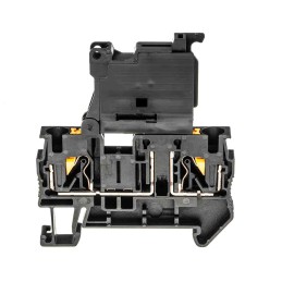 1 pcs - Phoenix Contact PT 4-HESILA 250 (5X20) Series Black Fused DIN Rail Terminal, 0.2 - 6mm², Single-Level, Push In