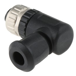 1 pcs - Harting Circular Connector, 4 Contacts, Cable Mount, M12 Connector, Socket, Female, IP67, M12 Series
