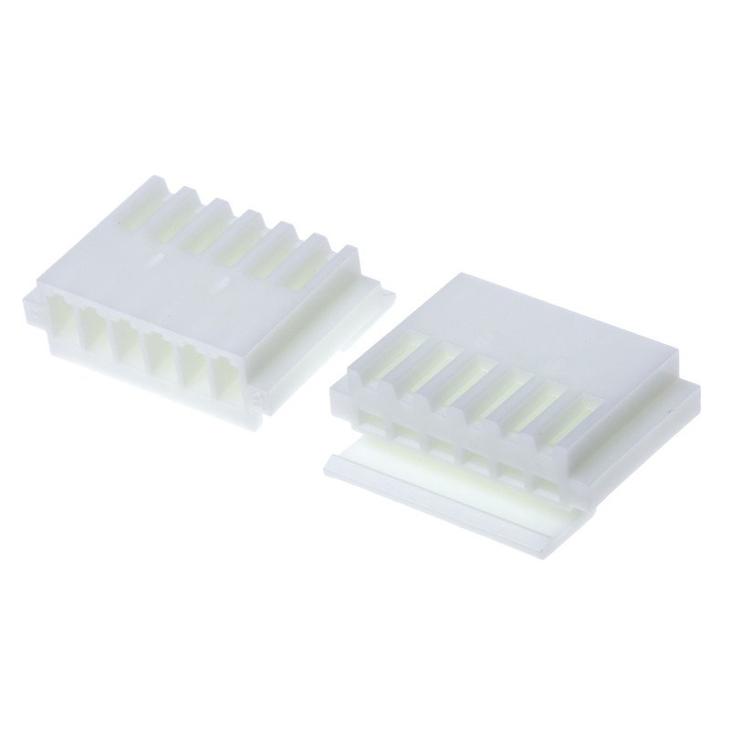 10 pcs - JST, NH Female Connector Housing, 2.5mm Pitch, 6 Way, 1 Row