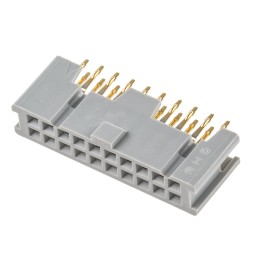 1 pcs - 3M 8500 Series Straight Through Hole Mount PCB Socket, 20-Contact, 2-Row, 2.54mm Pitch, Solder Termination