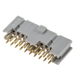 1 pcs - 3M 8500 Series Straight Through Hole Mount PCB Socket, 20-Contact, 2-Row, 2.54mm Pitch, Solder Termination