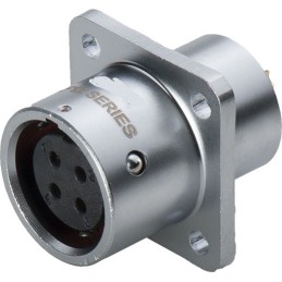 1 pcs - RS PRO Circular Connector, 2 Contacts, Panel Mount, M12 Connector, Socket, Female, IP67