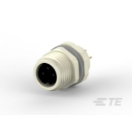 1 pcs - TE Connectivity Circular Connector, 3 Contacts, Rear Mount, M8 Connector, Socket, Female