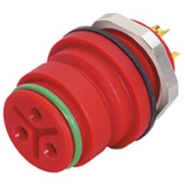 1 pcs - binder Circular Connector, 8 Contacts, Panel Mount, Miniature Connector, Socket, Female, IP67, 720 Series