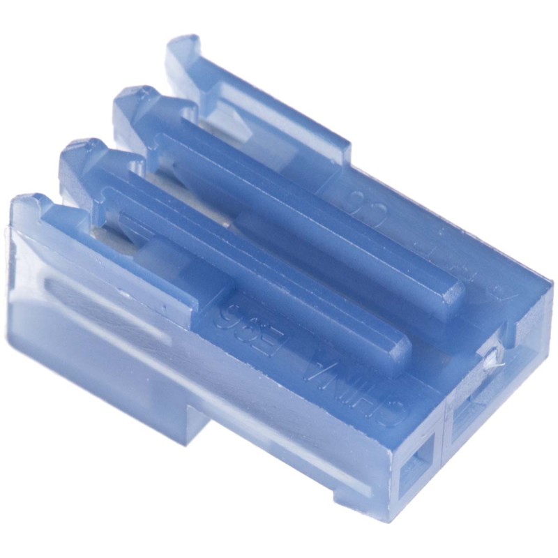 10 pcs - TE Connectivity 3-Way IDC Connector Socket for Cable Mount, 1-Row