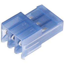 10 pcs - TE Connectivity 3-Way IDC Connector Socket for Cable Mount, 1-Row