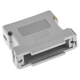 1 pcs - 3M 3485 Series PBT D Sub Backshell, 25 Way