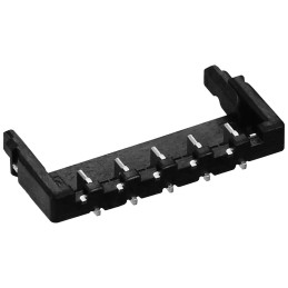 10 pcs - Hirose DF65 Series Straight Surface Mount PCB Header, 4 Contact(s), 1.7mm Pitch, 1 Row(s), Shrouded