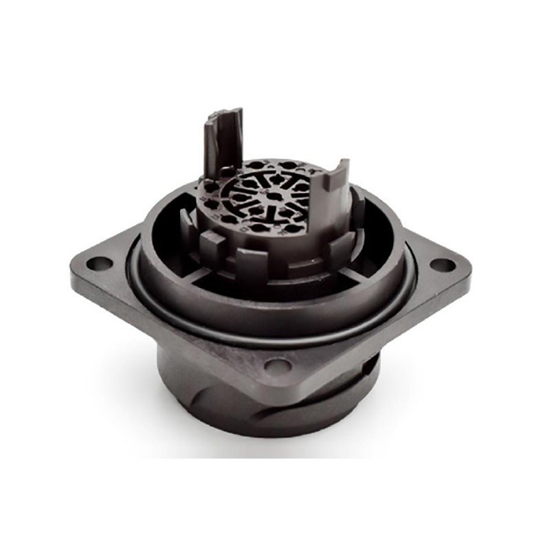 1 pcs - Amphenol Circular Connector, 20 Contacts, Panel Mount, Socket, Male, IP65, C 16-3 Series