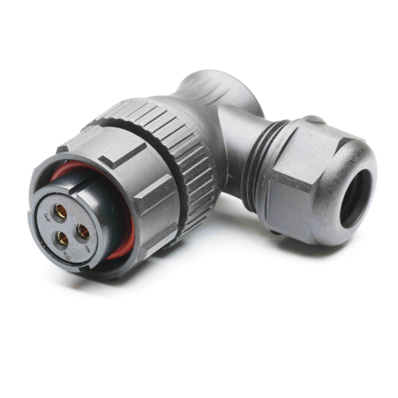 1 pcs - RS PRO Circular Connector, 3 Contacts, Cable Mount, Socket, Female, IP67