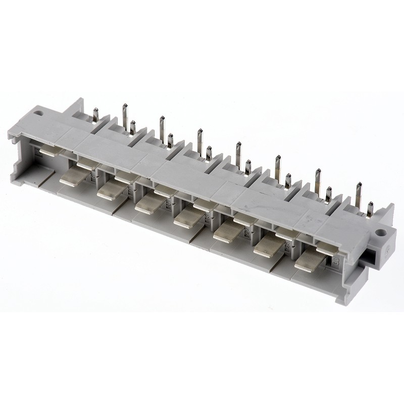 20 pcs - HARTING DIN 41612 15 Way 5.08mm Pitch, Right Angle Rectangular Connector, Plug