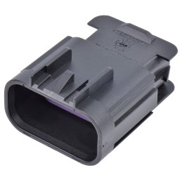 10 pcs - Delphi, GT 150 Automotive Connector Plug 10 Way, Crimp Termination