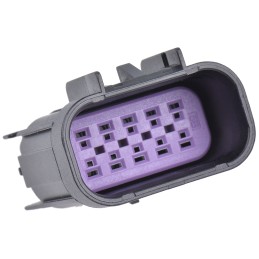 10 pcs - Delphi, GT 150 Automotive Connector Plug 10 Way, Crimp Termination