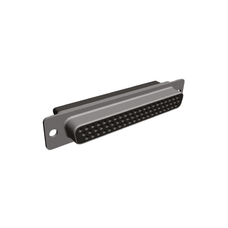 1 pcs - TE Connectivity Amplimite 90 62 Way Cable Mount D-sub Connector Socket