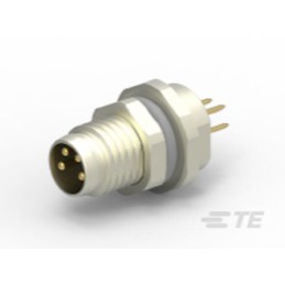 1 pcs - TE Connectivity Circular Connector, 4 Contacts, M8 Connector, Plug, Male