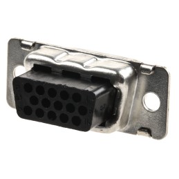 1 pcs - TE Connectivity Amplimite HDP-22 15 Way Cable Mount D-sub Connector