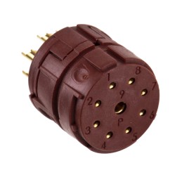 1 pcs - Lapp Circular Connector, 9 Contacts, Panel Mount, M23 Connector, Socket, Female, IP68, EPIC CIRCON Series