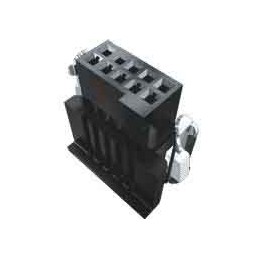 10 pcs - Samtec, ISDF Male Crimp Connector Housing, 1.27mm Pitch, 10 Way, 2 Row