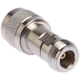 10 pcs - Huber+Suhner Straight 50Ω RF Adapter N Plug to N Socket 18GHz