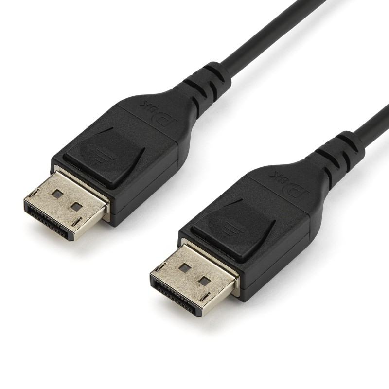 1 pcs - StarTech.com Male DisplayPort to Male DisplayPort, PVC Cable, 8K @ 60 Hz, 1m