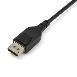 1 pcs - StarTech.com Male DisplayPort to Male DisplayPort, PVC Cable, 8K @ 60 Hz, 1m
