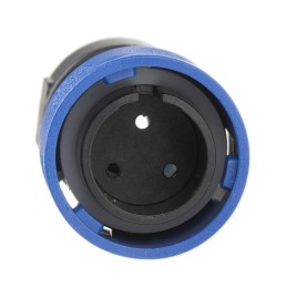 1 pcs - Bulgin Circular Connector, 3 Contacts, Cable Mount, Miniature Connector, Plug, Male, IP66, IP68, IP69K, Buccaneer 4000