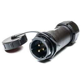 1 pcs - RS PRO Circular Connector, 3 Contacts, Cable Mount, Plug, Male, IP67