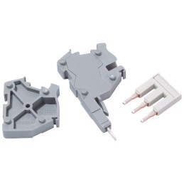 10 pcs - Wago TOPJOB S, 2002 Series Modular Test Connector for Use with Jumper contact slot 1-pole