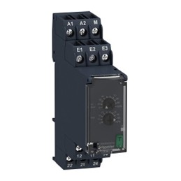 1 pcs - Schneider Electric Current Monitoring Relay, 1 Phase, DPDT, DIN Rail