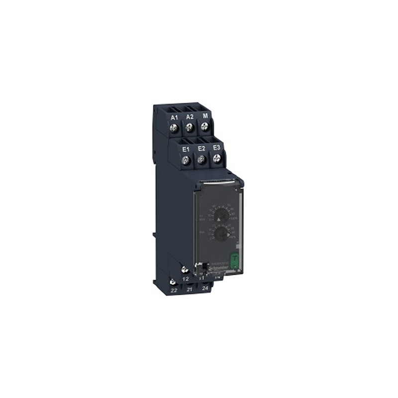 1 pcs - Schneider Electric Current Monitoring Relay, 1 Phase, DPDT, DIN Rail
