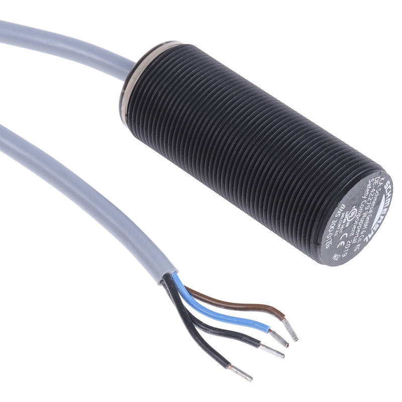 1 pcs - Schmersal BNS300 Series Magnetic Non-Contact Safety Switch, 24V dc, Plastic Housing, NC, Cable