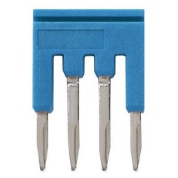 10 pcs - XW5S Short Bar for use with XW5G-P1.5-4 Grounding Terminal Block, XW5T-P1.5-4 Feed Through Terminal Block
