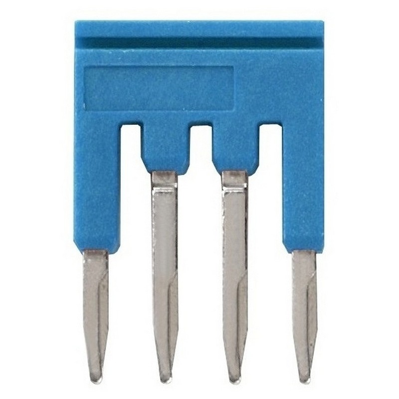 10 pcs - XW5S Short Bar for use with XW5G-P1.5-4 Grounding Terminal Block, XW5T-P1.5-4 Feed Through Terminal Block
