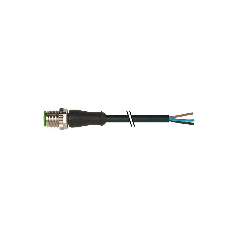 1 pcs - Murrelektronik Limited Straight Female 4 way M12 to Unterminated Sensor Actuator Cable, 3m