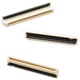 1 pcs - Wurth Elektronik, WR-FPC, 687 0.5mm Pitch 24 Way Horizontal Male FPC Connector, ZIF Top and Bottom contact