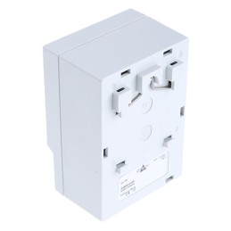 1 pcs - STEGO Light Grey 1 Gang Plug Socket, 6.3A, Type F - German Schuko, Indoor Use