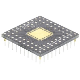 1 pcs - Winslow Straight Through Hole Mount 0.5 mm, 2.54 mm Pitch IC Socket Adapter, 64 Pin Female QFN to 64 Pin Male PGA