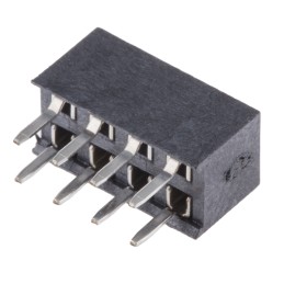 10 pcs - HARWIN Straight Through Hole Mount PCB Socket, 8-Contact, 2-Row, 2mm Pitch, Solder Termination