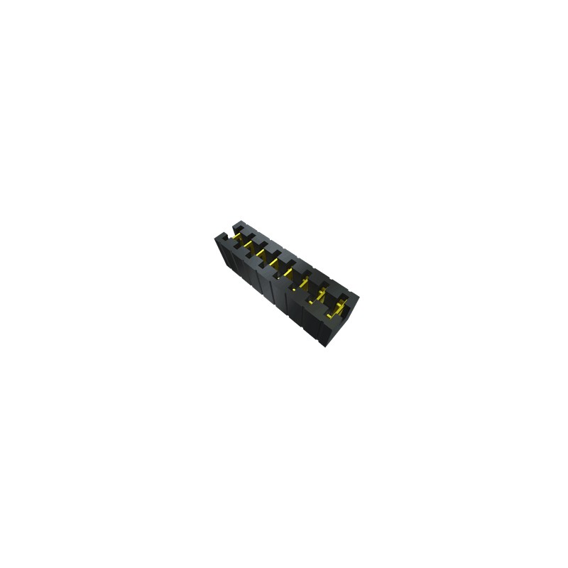 10 pcs - Samtec, MNT Shunt Female Straight Black Multi Position Shunt 4 Way 1 Row 2.54mm Pitch