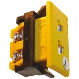 1 pcs - RS PRO Fascia Thermocouple Connector for Use with Type J Thermocouple, Miniature Size, JIS Standard
