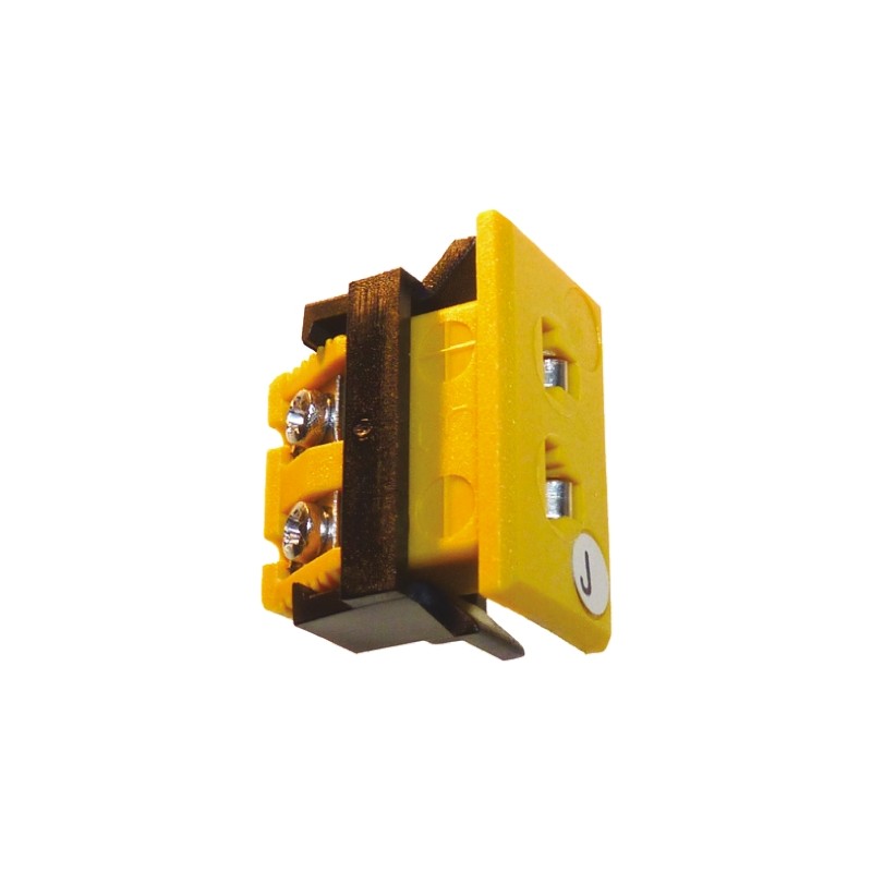 1 pcs - RS PRO Fascia Thermocouple Connector for Use with Type J Thermocouple, Miniature Size, JIS Standard