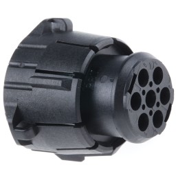 1 pcs - ITT Cannon, APD 7 Pole Din Plug, DIN 72585, 48 V dc IP67, IP69K, Male, Cable Mount