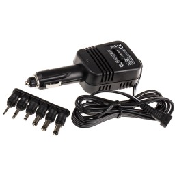 1 pcs - Minwa Car Charger, 12 - 24V dc Input, 1.5 - 12V dc Output Plug In, 1.2A