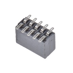 1 pcs - Samtec SFMC Series Straight Surface Mount PCB Socket, 10-Contact, 2-Row, 1.27mm Pitch, Solder Termination