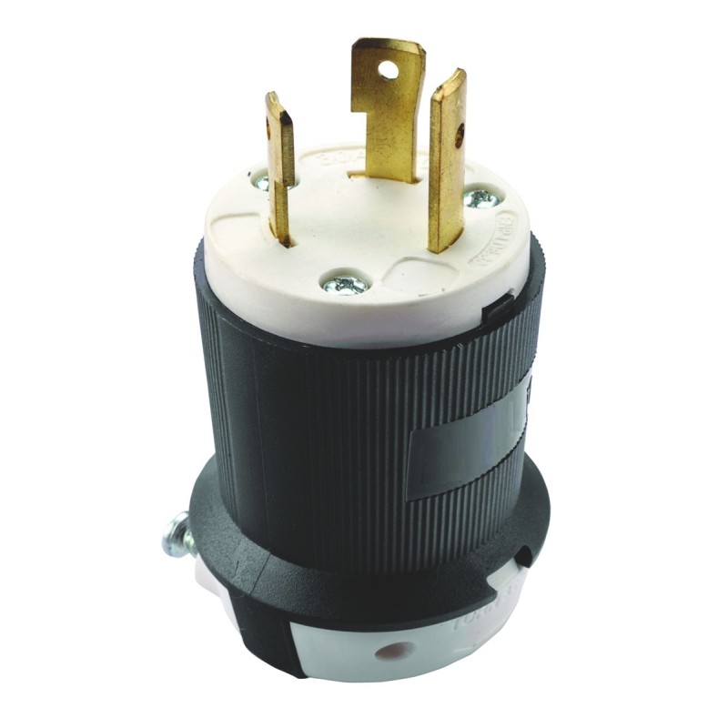 1 pcs - RS PRO USA Mains Plug, 20A, Cable Mount, 125 V