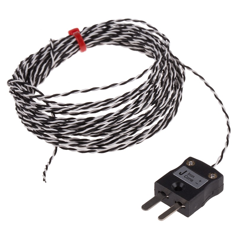 1 pcs - RS PRO Type J Thermocouple - +260°C