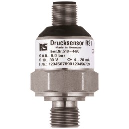 1 pcs - RS PRO Pressure Switch, 0bar Min, 1.6bar Max, Analogue Output, Gauge Reading