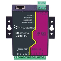 1 pcs - Brainboxes Ethernet Media Converter