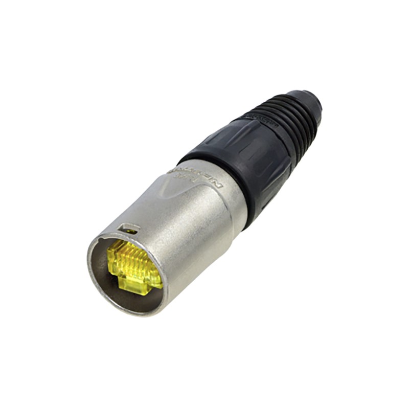 1 pcs - Neutrik etherCON Series Male RJ45 Connector, Cable Mount